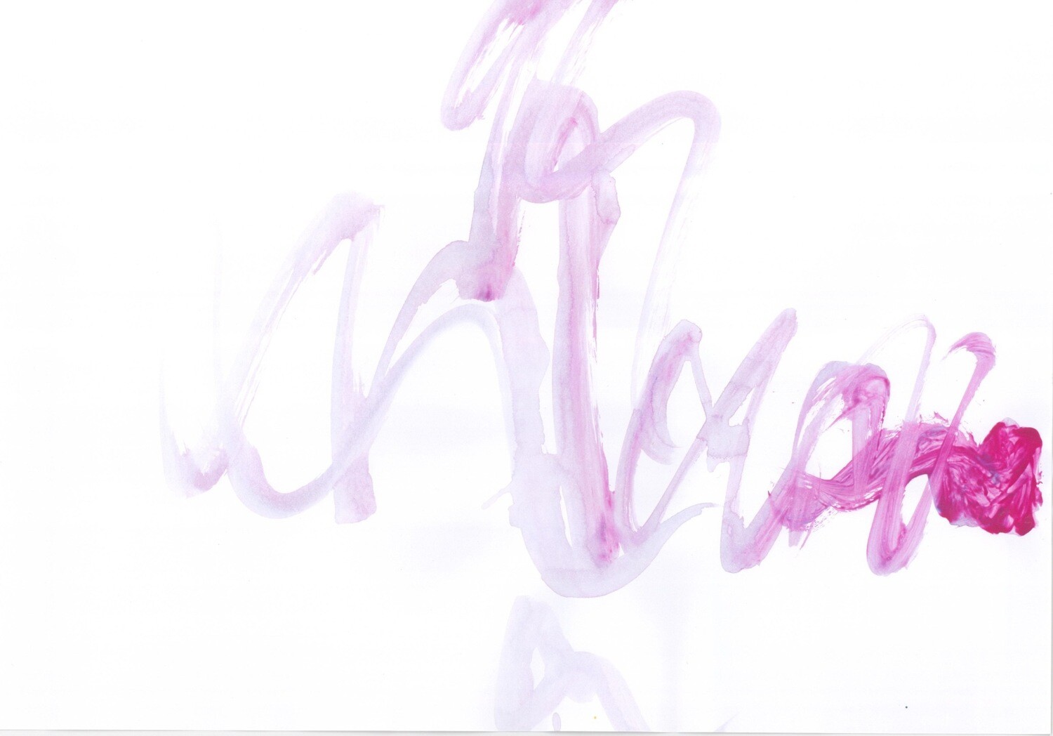 untitled / watercolor on paper / size 2 x A3