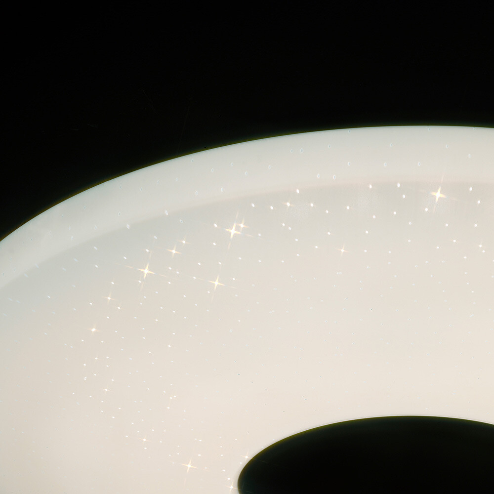 MORIS LED-Deckenlampe mit Starlight-Effekt