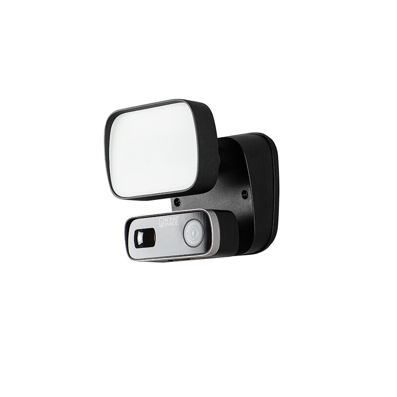 SMARTLIGHT LED-Wandlampe mit Bewegungssensor und HD Kamera