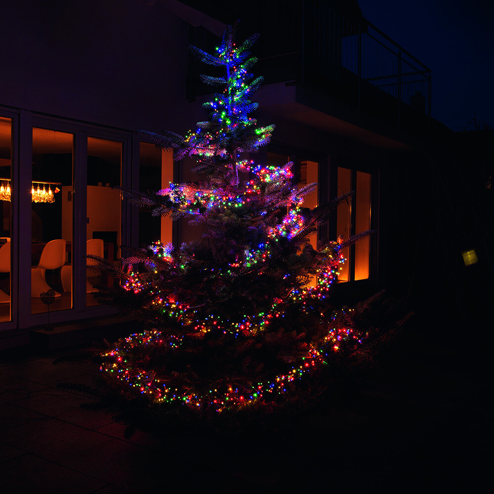 Büschellichterkette mit 580 LEDs für In- und Outdoor