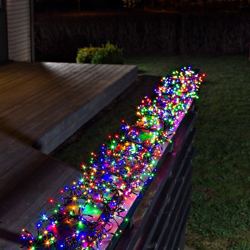 Büschellichterkette mit 580 LEDs für In- und Outdoor