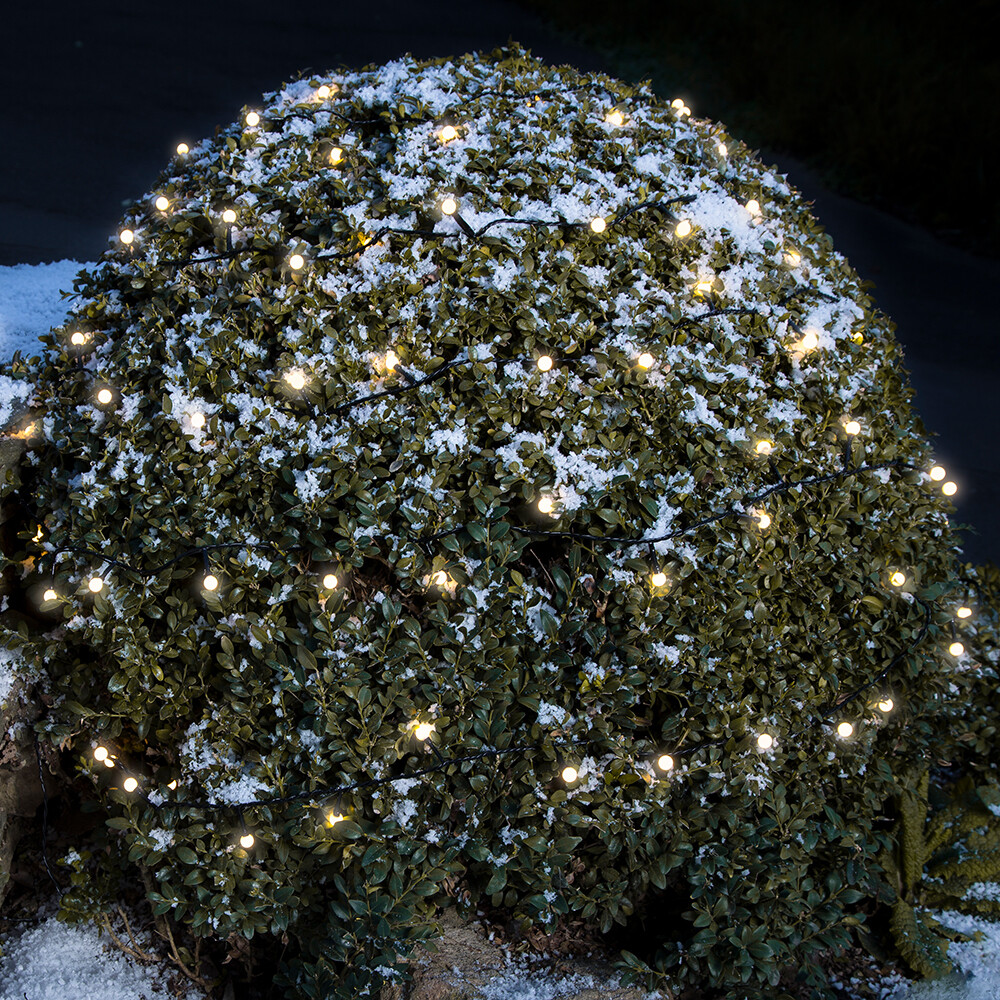 Globelichterkette mit 160 LEDs für In- und Outdoor