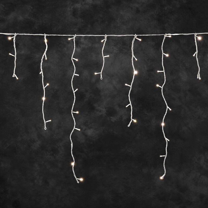 LED-Eisregen Lichtervorhang für In- und Outdoor