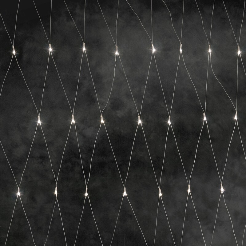 LED-Lichternetz mit 200 LEDs für In- und Outdoor