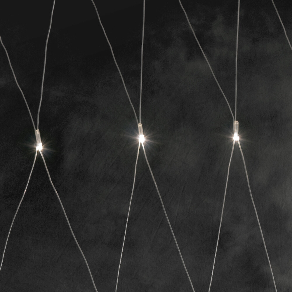 LED-Lichternetz mit 200 LEDs für In- und Outdoor