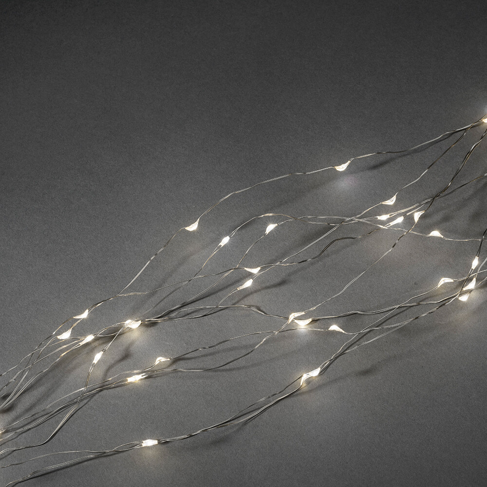 Tropfenlametta mit 200 LEDs für Indoor