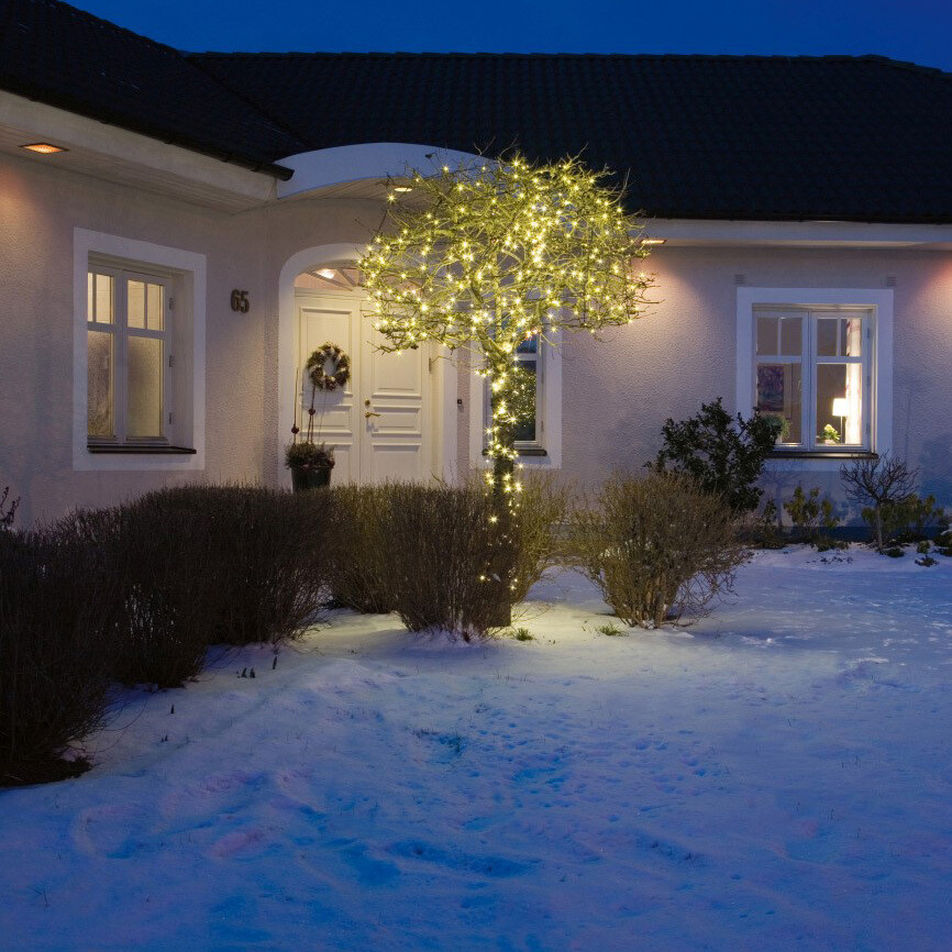 Lichterkette mit 80 LEDs für In- und Outdoor