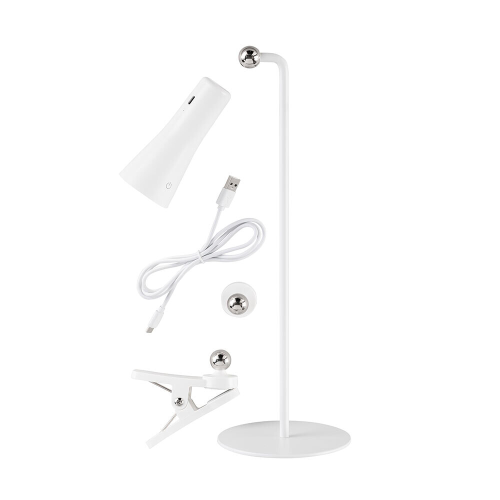 BATLEY LED-Tischlampe mit Akku für Indoor