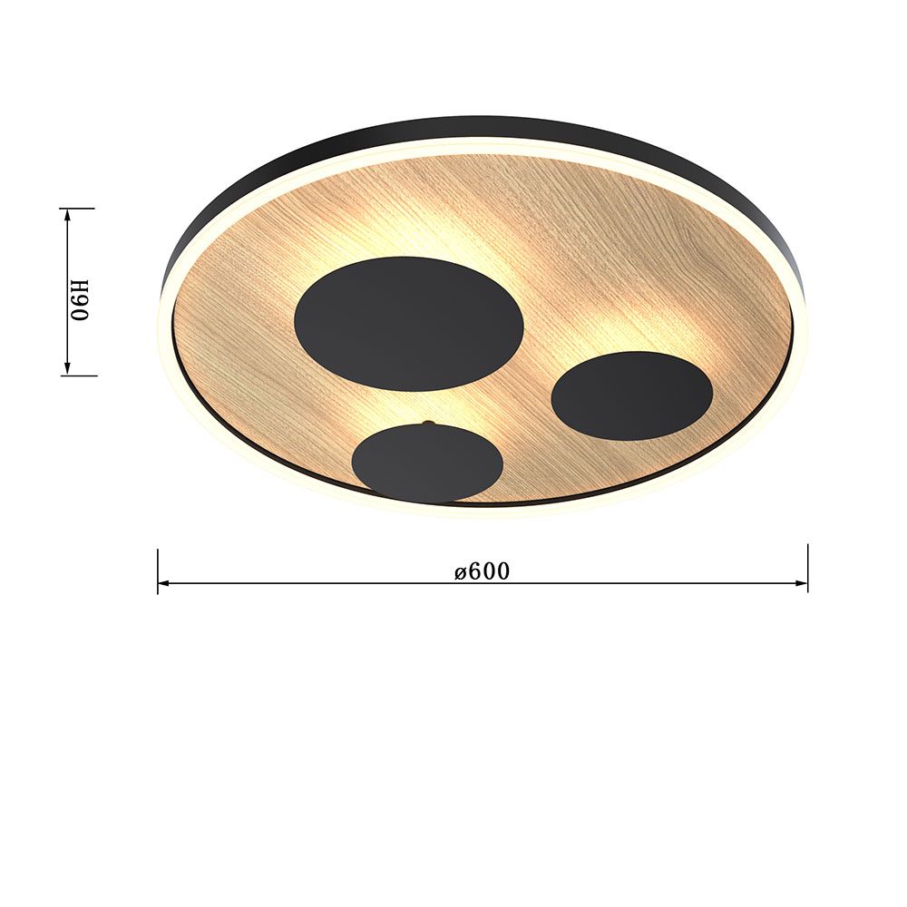 REIMS LED-Deckenlampe gross