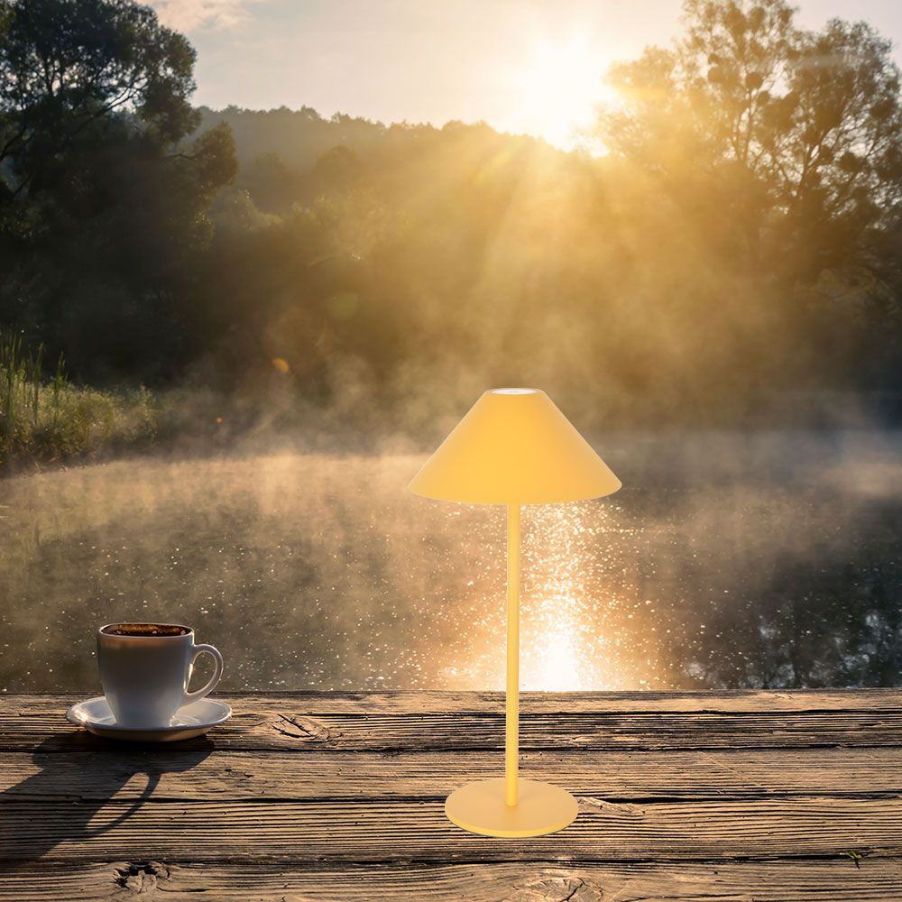 CARPI LED-Tischlampe mit Akku