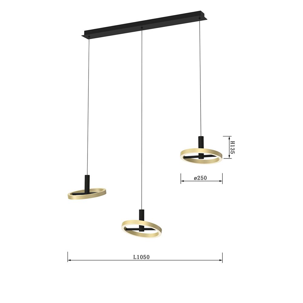 BREST LED-Hängelampe
