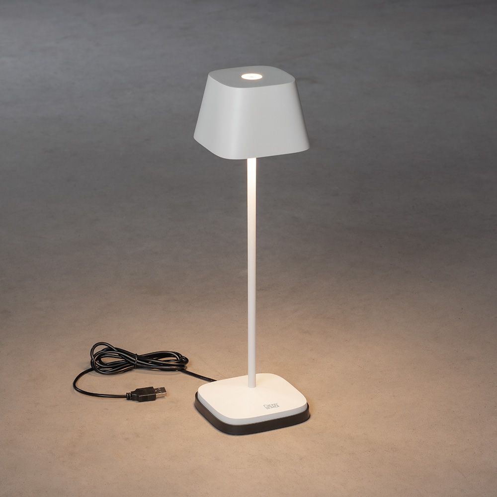 CAPRI LED-Tischlampe mit Akku für In- und Outdoor