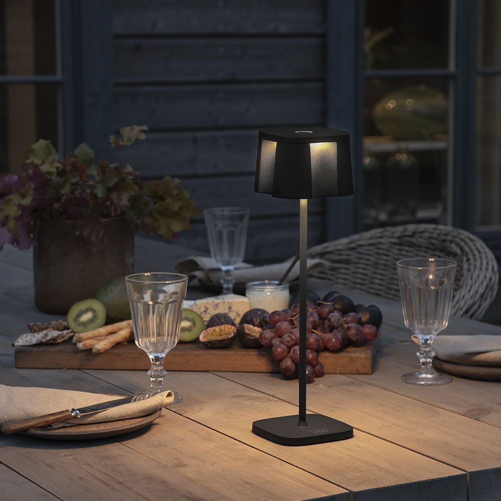 NICE LED-Tischlampe mit Akku für In- und Outdoor