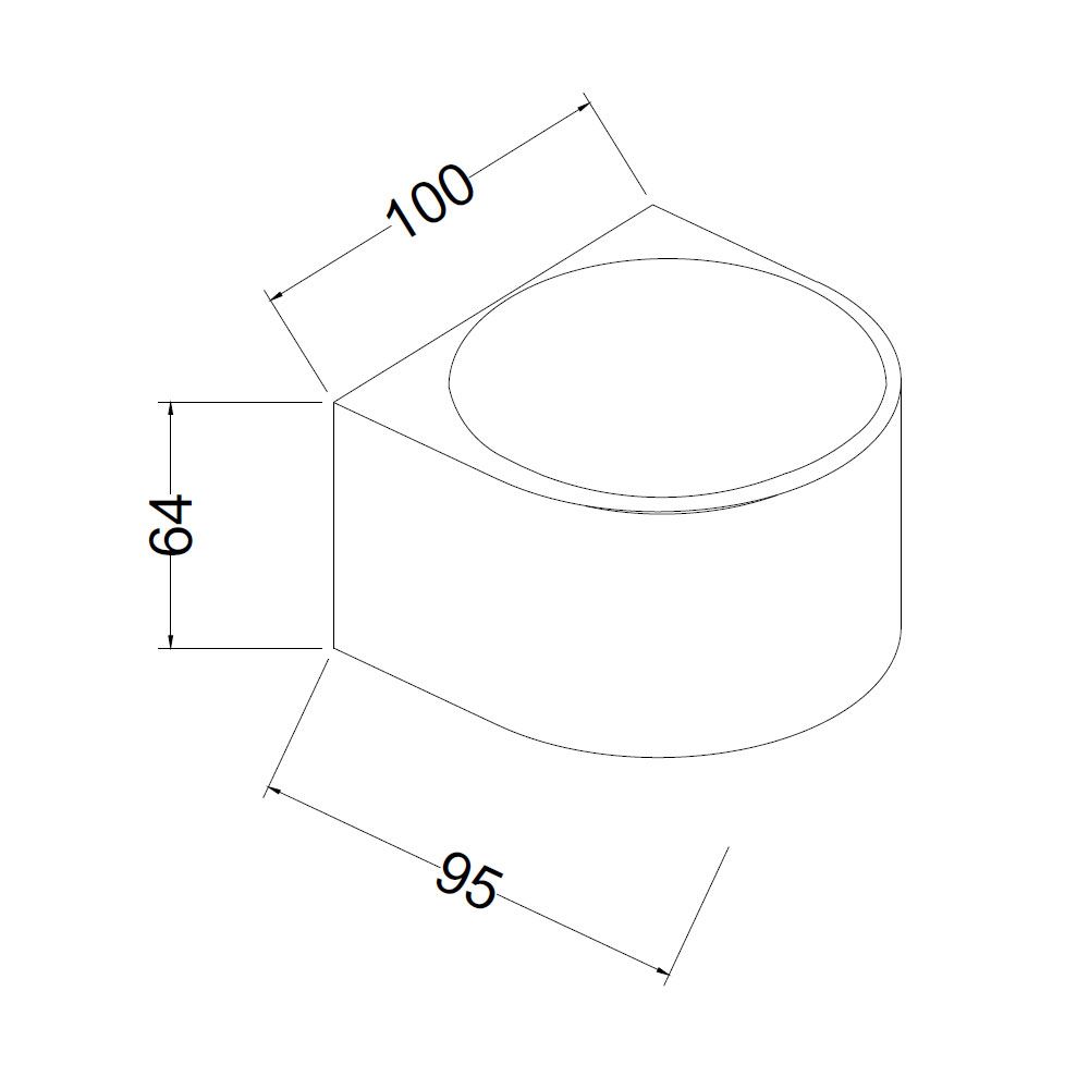 OSSARIO LED-Wandlampe