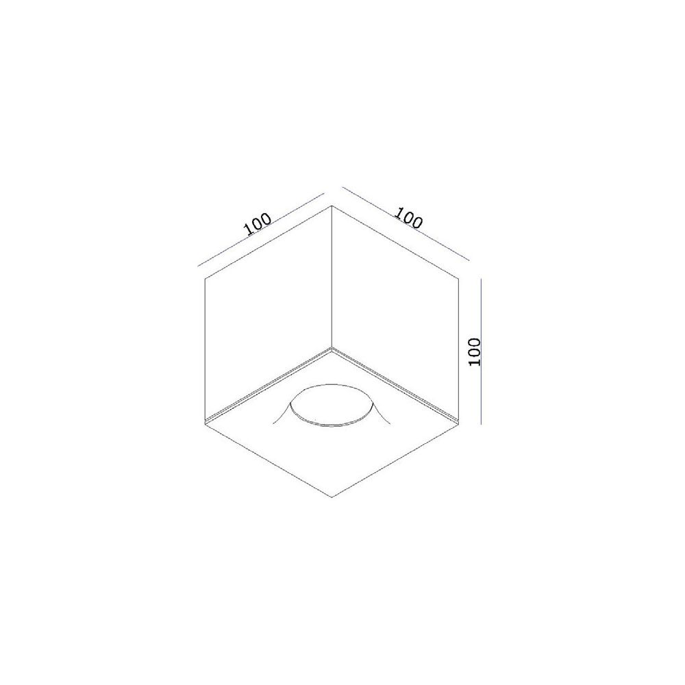 BRICK LED-Deckenlampe