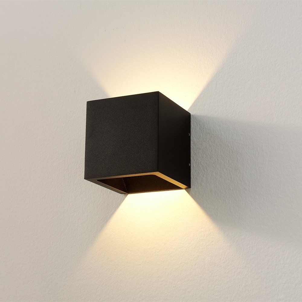 CUBE LED-Wandlampe Dim to Warm
