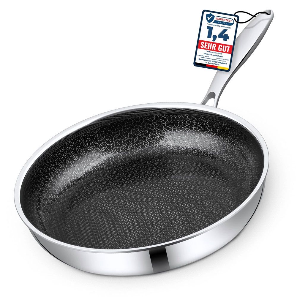 Wabenstruktur Bratpfanne Induktion Antihaft 24 cm