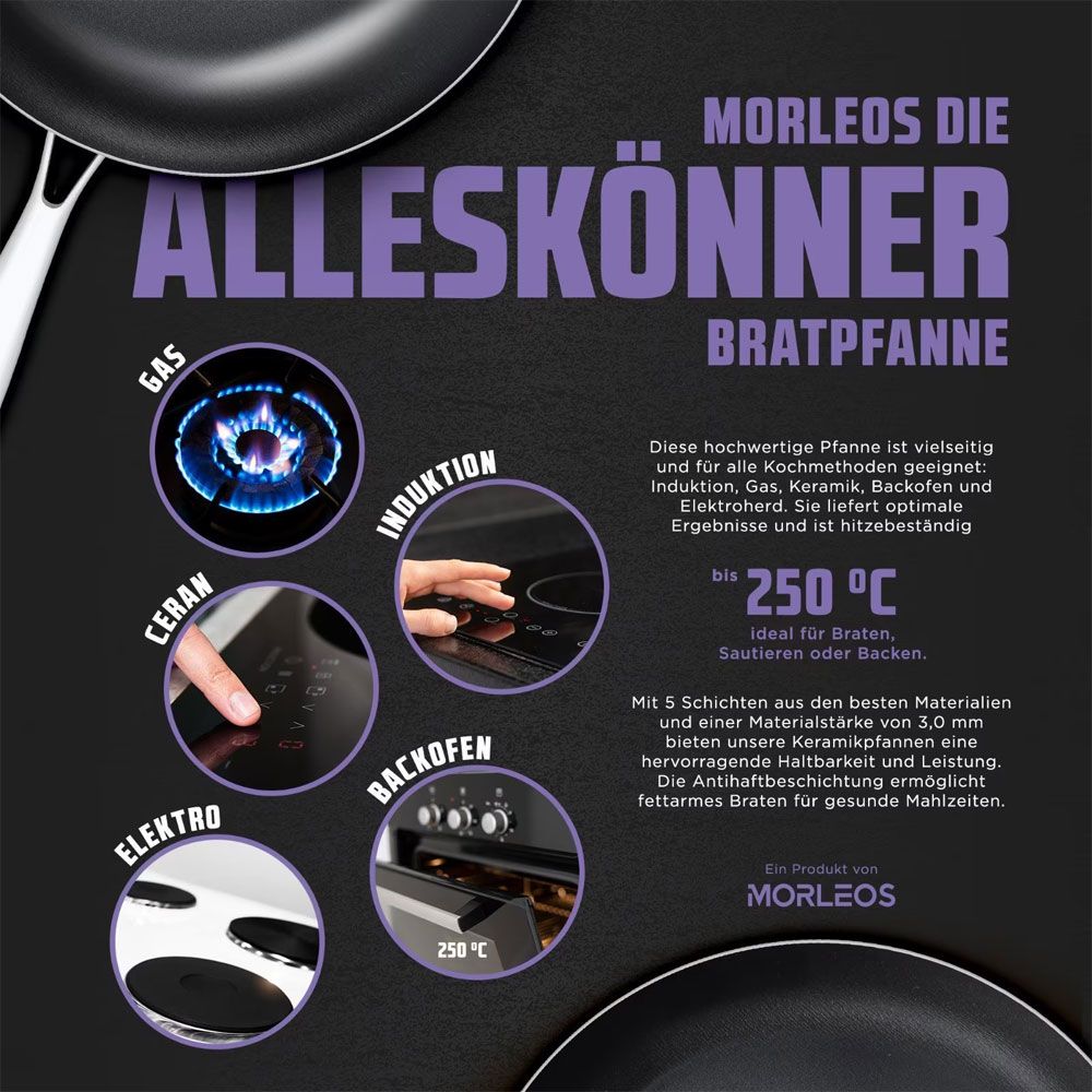 Keramikbratpfanne 24 cm