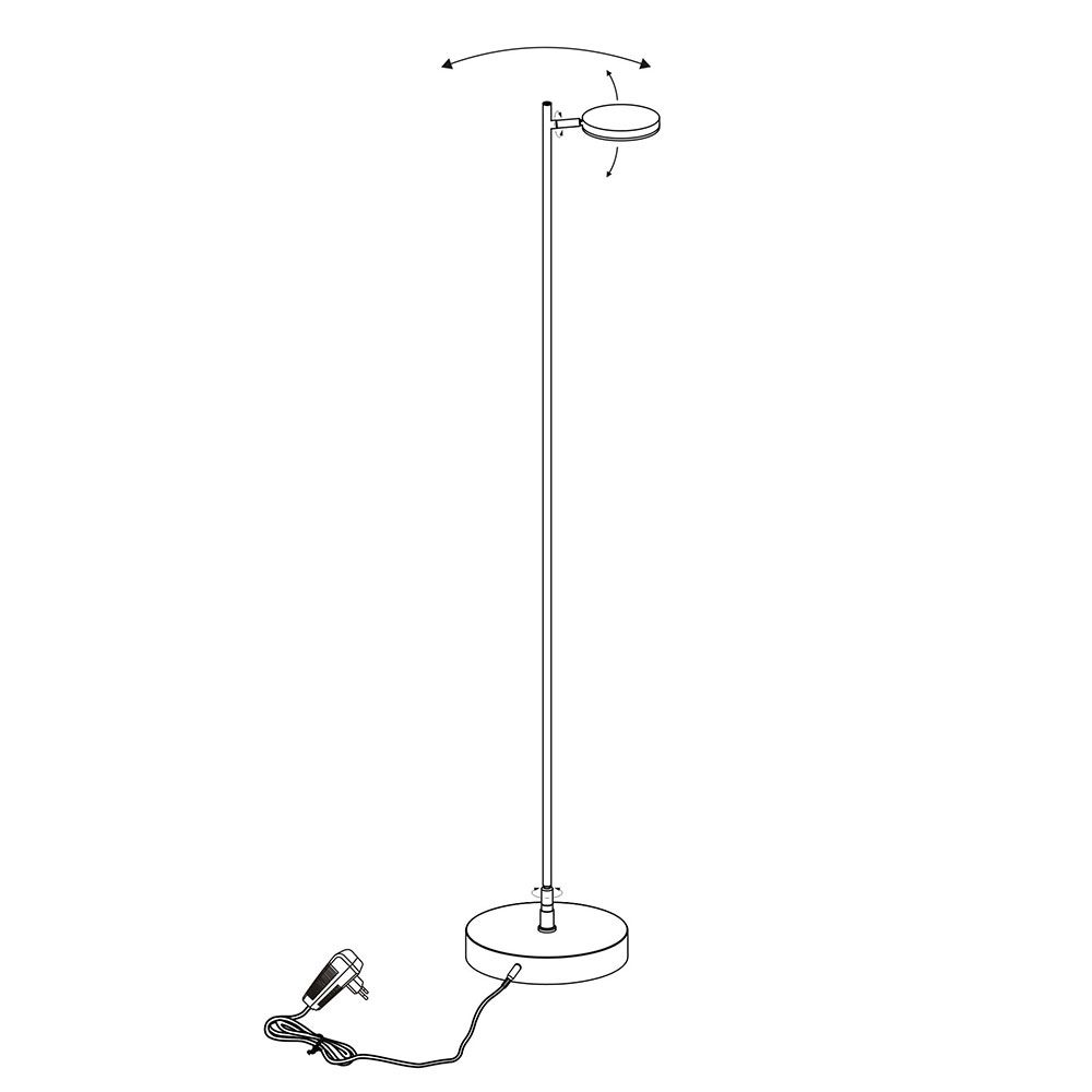 ARCO LED-Leselampe mit Akku