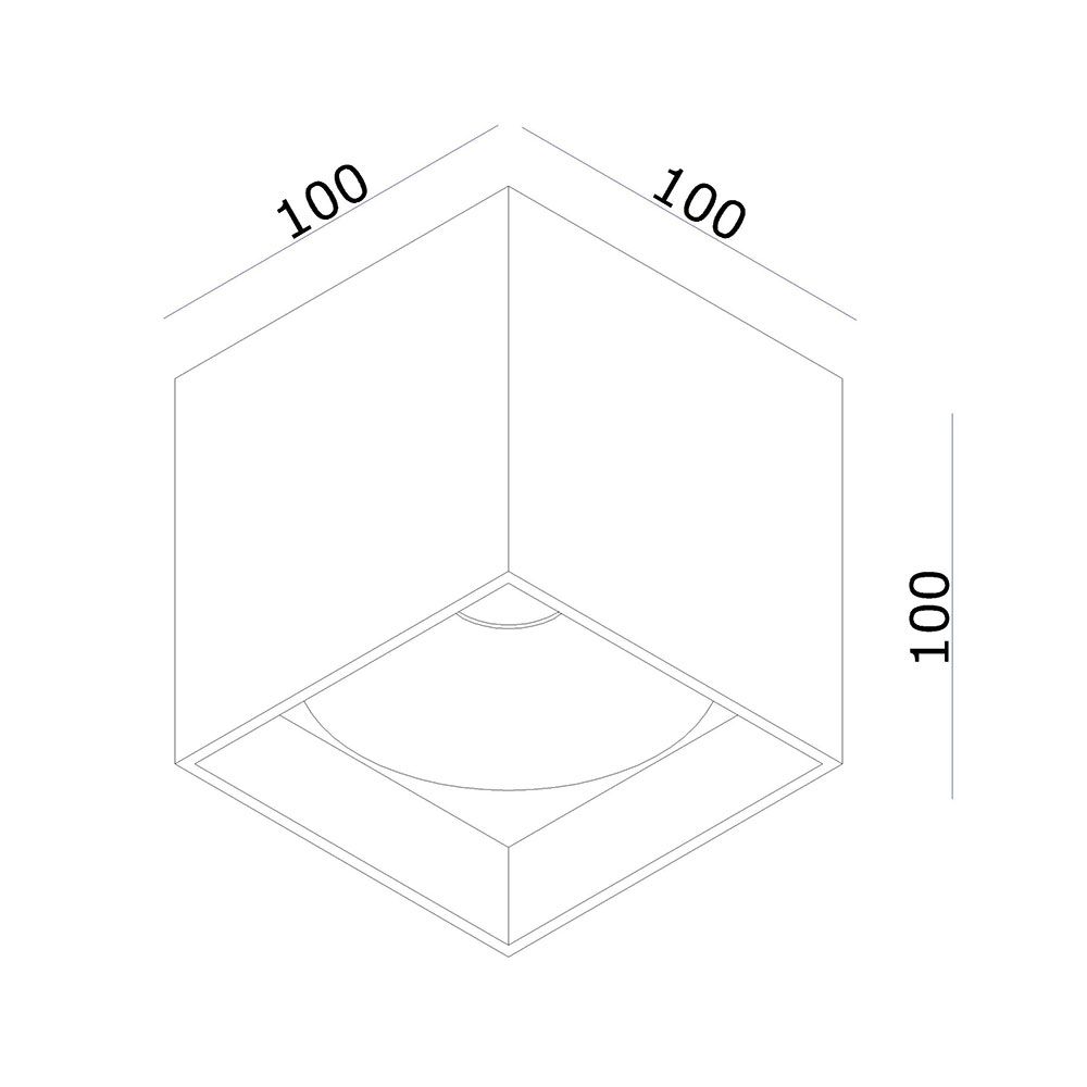 BROCK LED-Deckenlampe