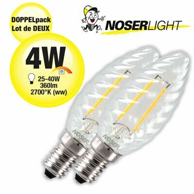 Doppelpack LED-Kerzen E14