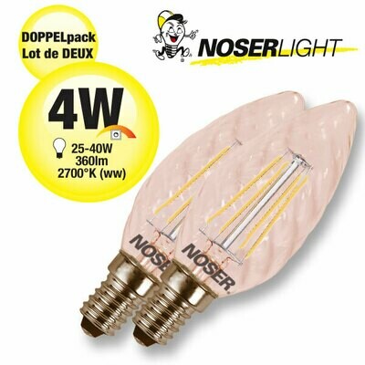 Doppelpack LED-Kerzen E14