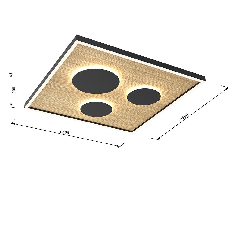 DIJON LED-Deckenlampe gross