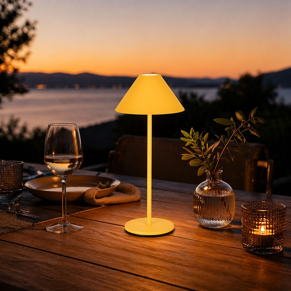 CARPI LED-Tischlampe mit Akku