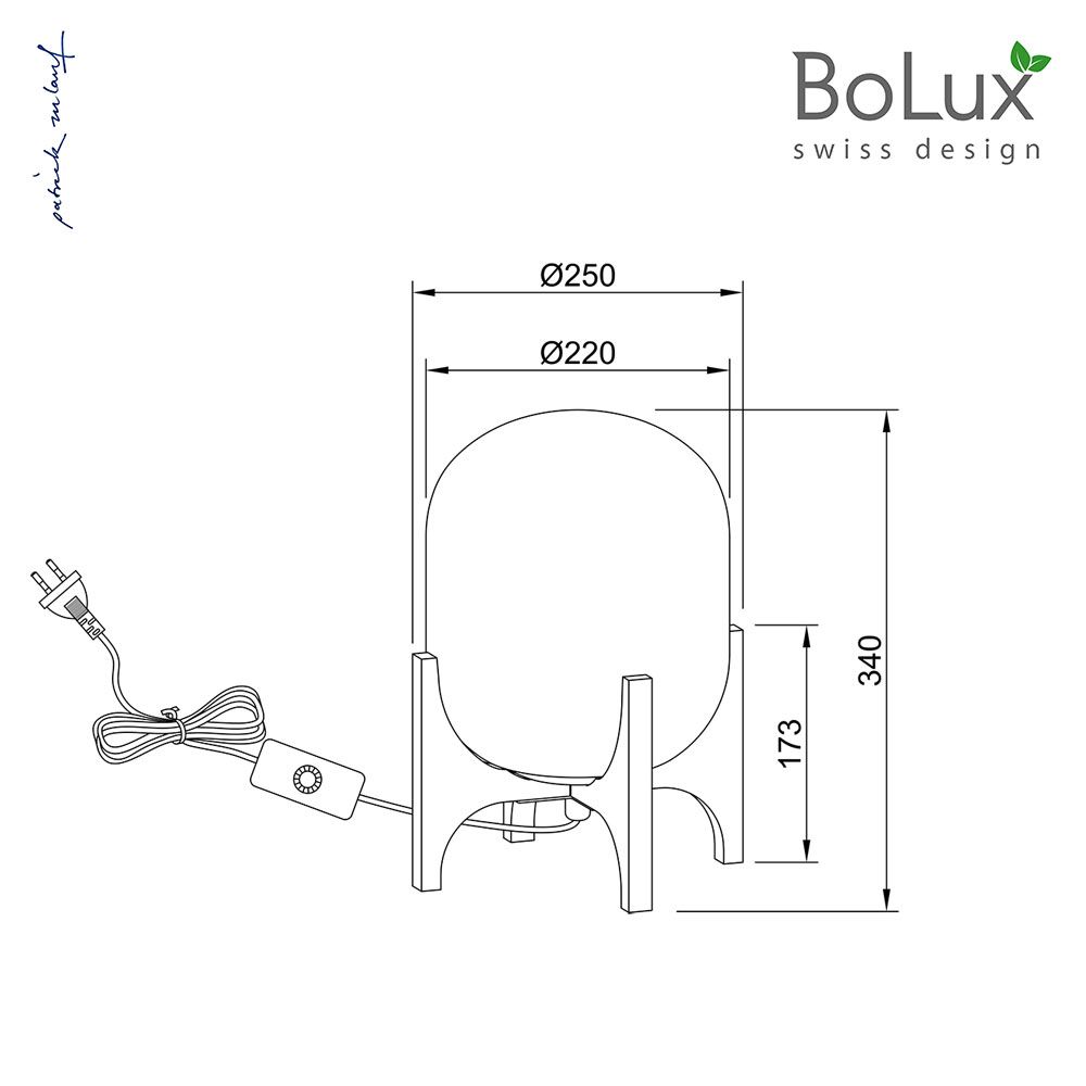 DIODEM Tischlampe klein