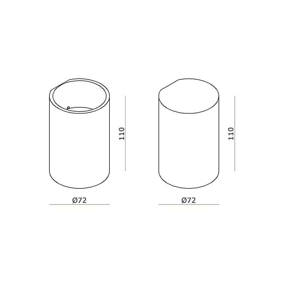 BRODY1 LED-Wandlampe