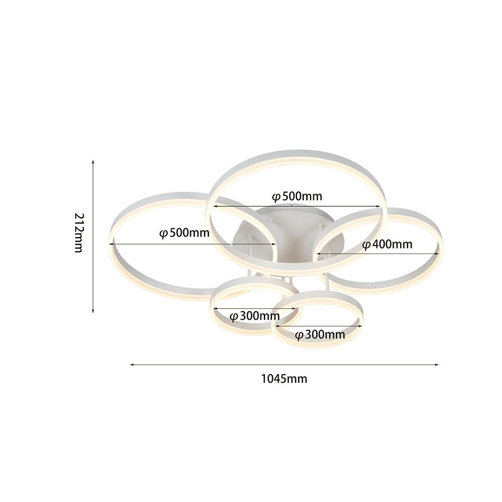 RAVELLO LED-Deckenlampe