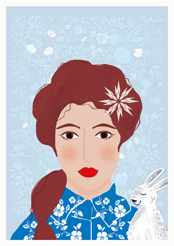 Print - Nice People - Winter Girl