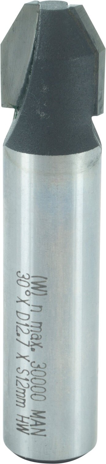 Fase-Bündigfräser multifunktional E 30° D 12,7mm NL 12,7mm S 12mm SL 40mm       (ENT)