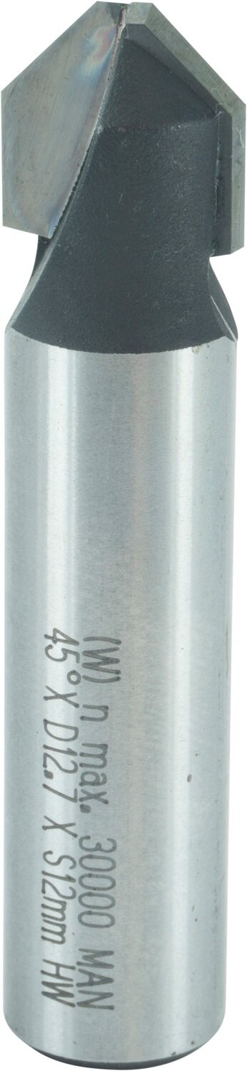 Fase-Bündigfräser multifunktional E 45° D 12,7mm NL 12,7mm S 12mm SL 40mm       (ENT)