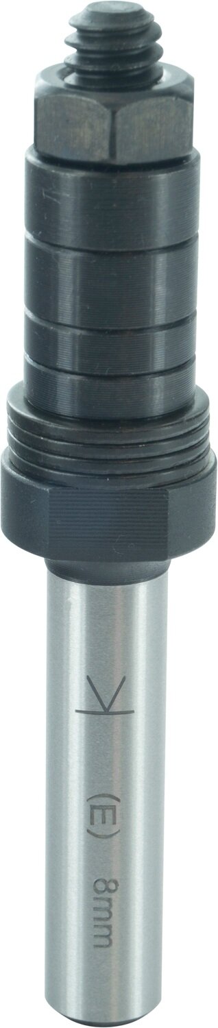 Aufnahmedorn ohne Kugellager D 6,35mm NL 20mm S 8mm SL 34,5mm GL 68mm       (ENT)