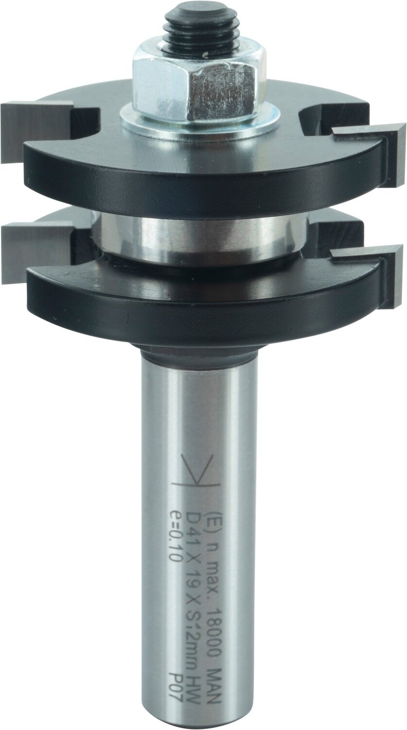 Nut- und Federgarnitur für stabile Steckverbindungen D 41mm NL 6,35mm T 9.5mm S 12mm SL 40mm       (ENT)