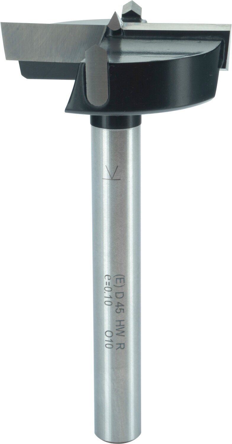Zylinderkopfbohrer Gesamtlänge 57 mm, mit Spannfläche D 26mm L 57mm Rot R S 10mm         (ENT)