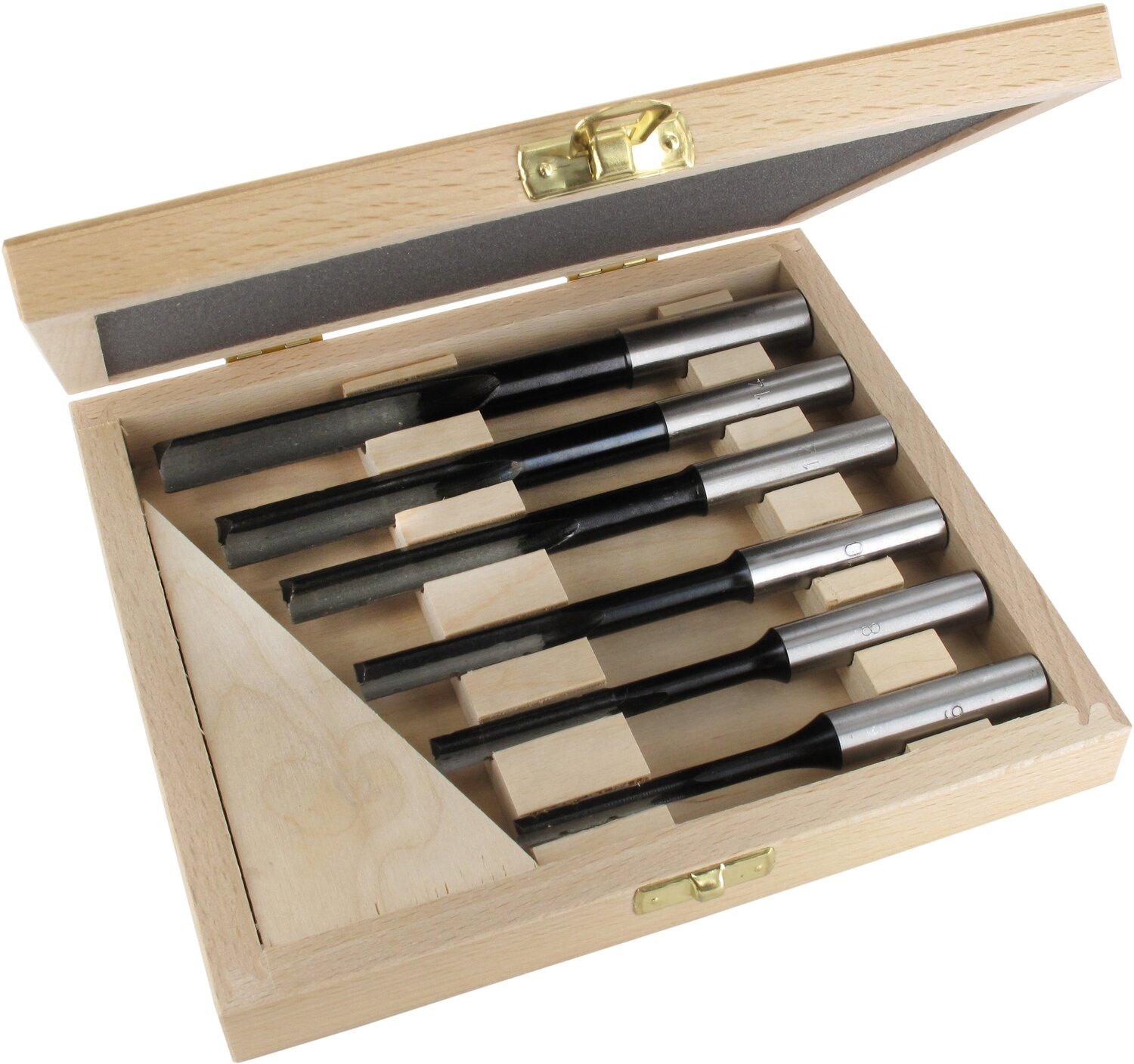 Langlochfräsbohrer-Set Gerade (ENT)