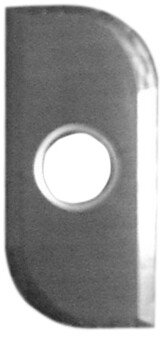Wendemesser mit konvexem Radius R 8mm               (ENT)