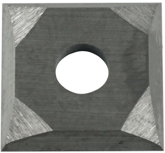 Wendemesser 4-seitig geschliffen L 12mm B 12mm H 1.5mm           (ENT)