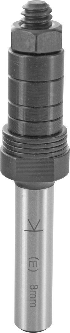 Aufnahmedorn ohne Kugellager D 6,35mm NL 20mm S 12mm SL 42mm GL 76mm       (ENT)