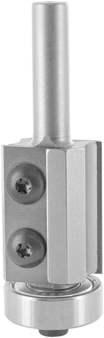 Bündig- und Fasefräser mit Wendemesser und Kugellager   D 19mm NL 30mm S 8mm         (ENT)