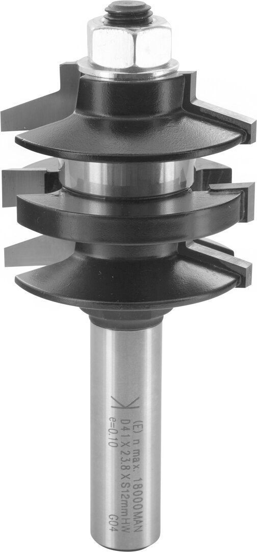 Profil- und Konterprofilgarnitur  Typ A mit Kugellager D 41mm NL 23,8mm T 9.5mm E 20° S 8mm SL 32mm     (ENT)