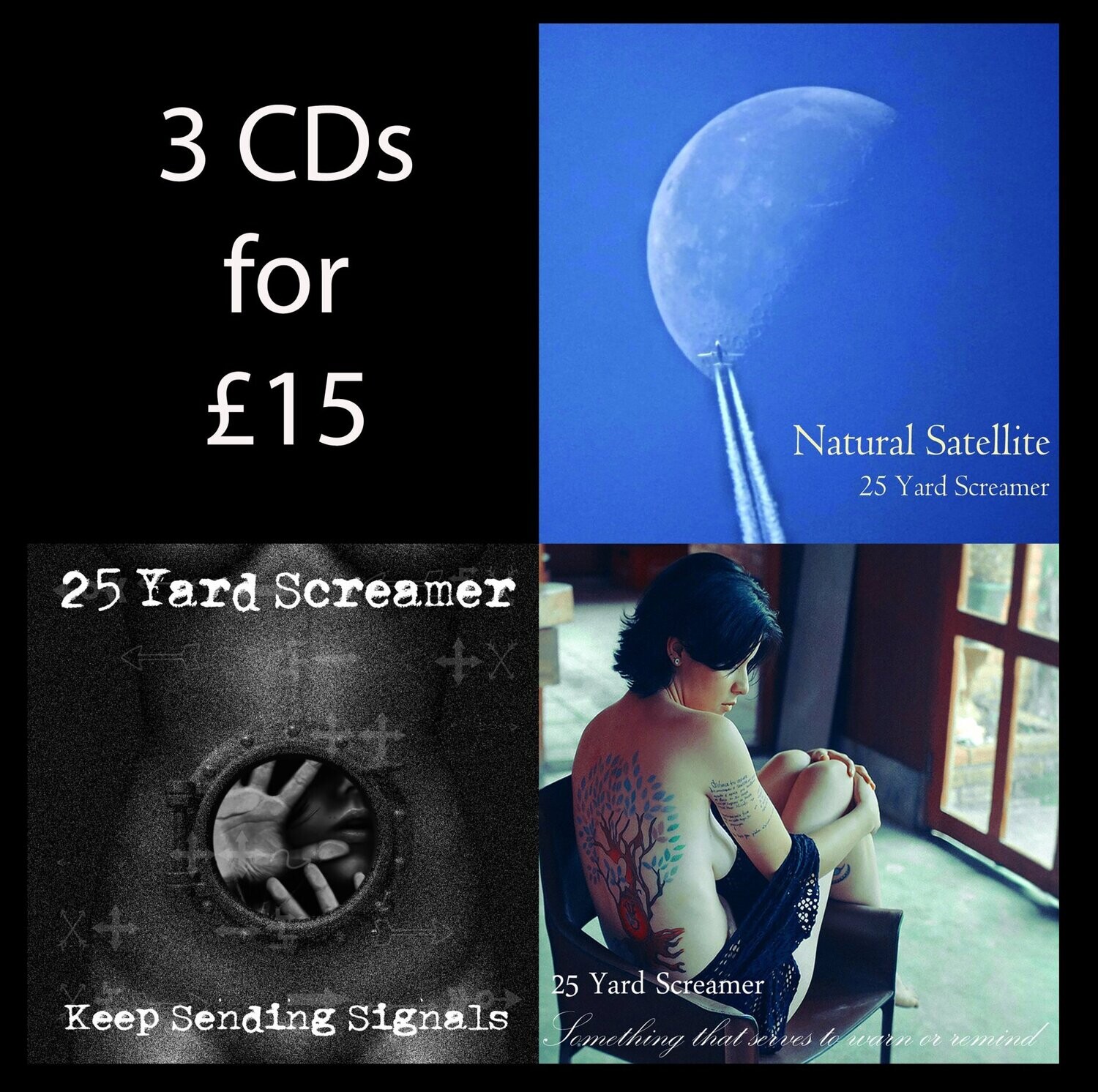 25 Yard Screamer - 3 CD bundle