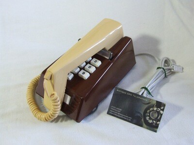 Rare Brown &amp; Cream 8766 Snowdon  Trimphone 1982