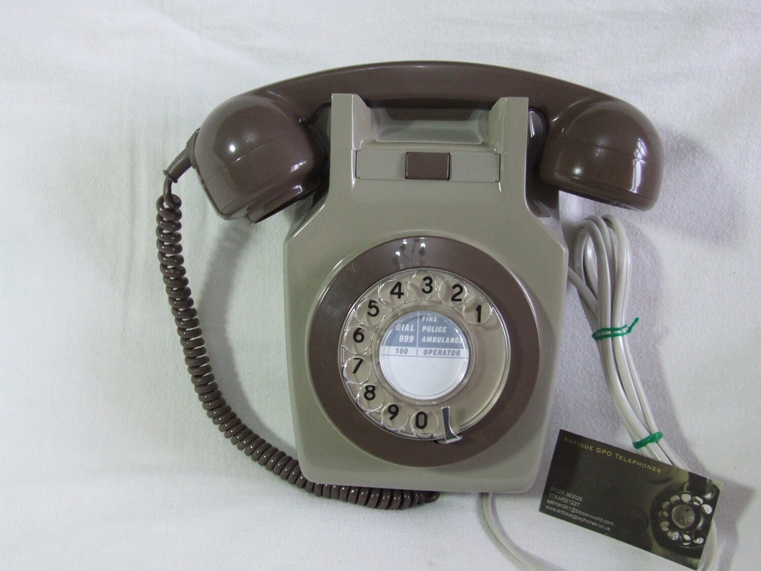 Grey 741 Wall mounted Telephone 1983