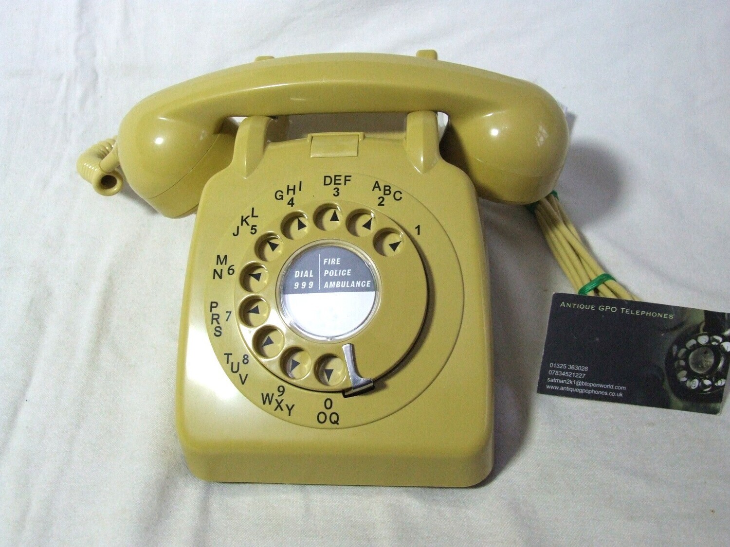 Topaz/Yellow 706 Telephone 1963
