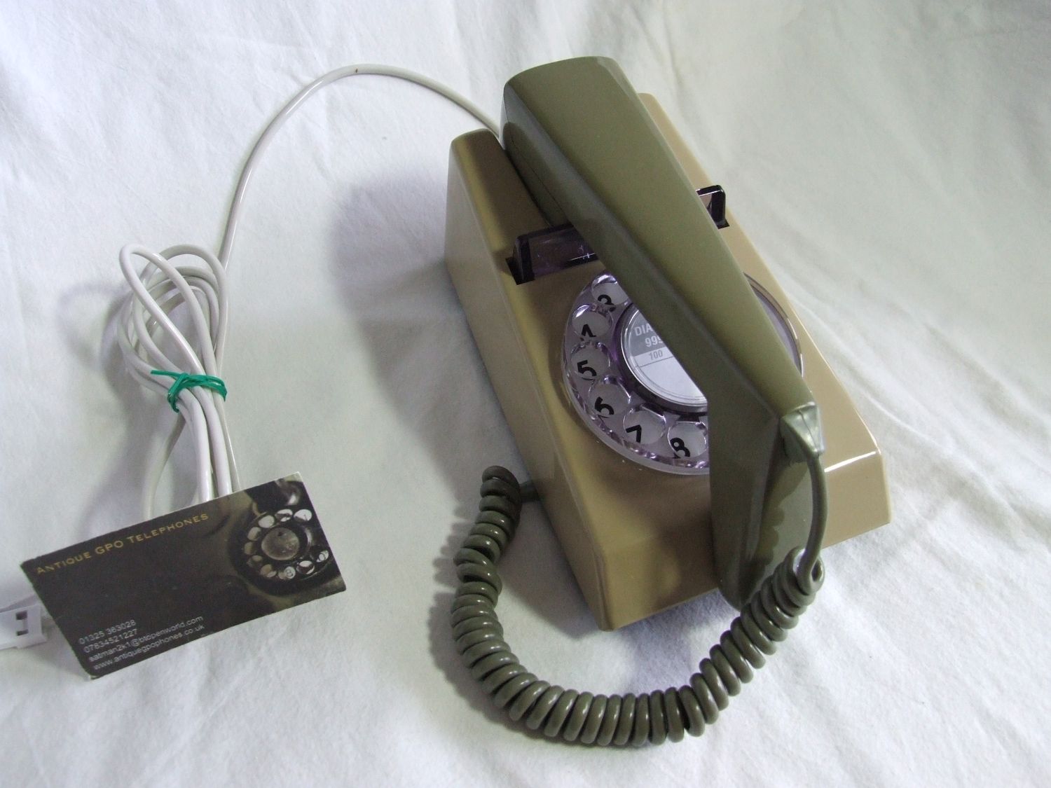 Two Tone Green PO 722 Trimphone 1977