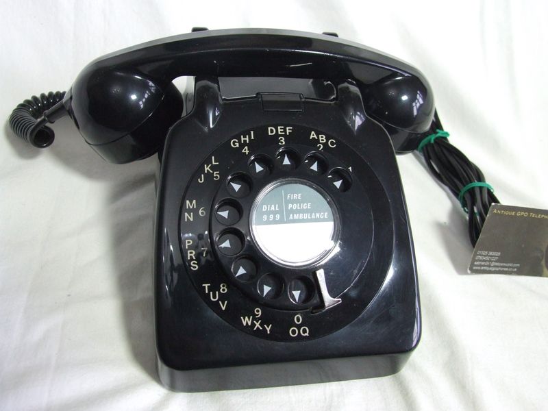 Black 706 Telephone 1966