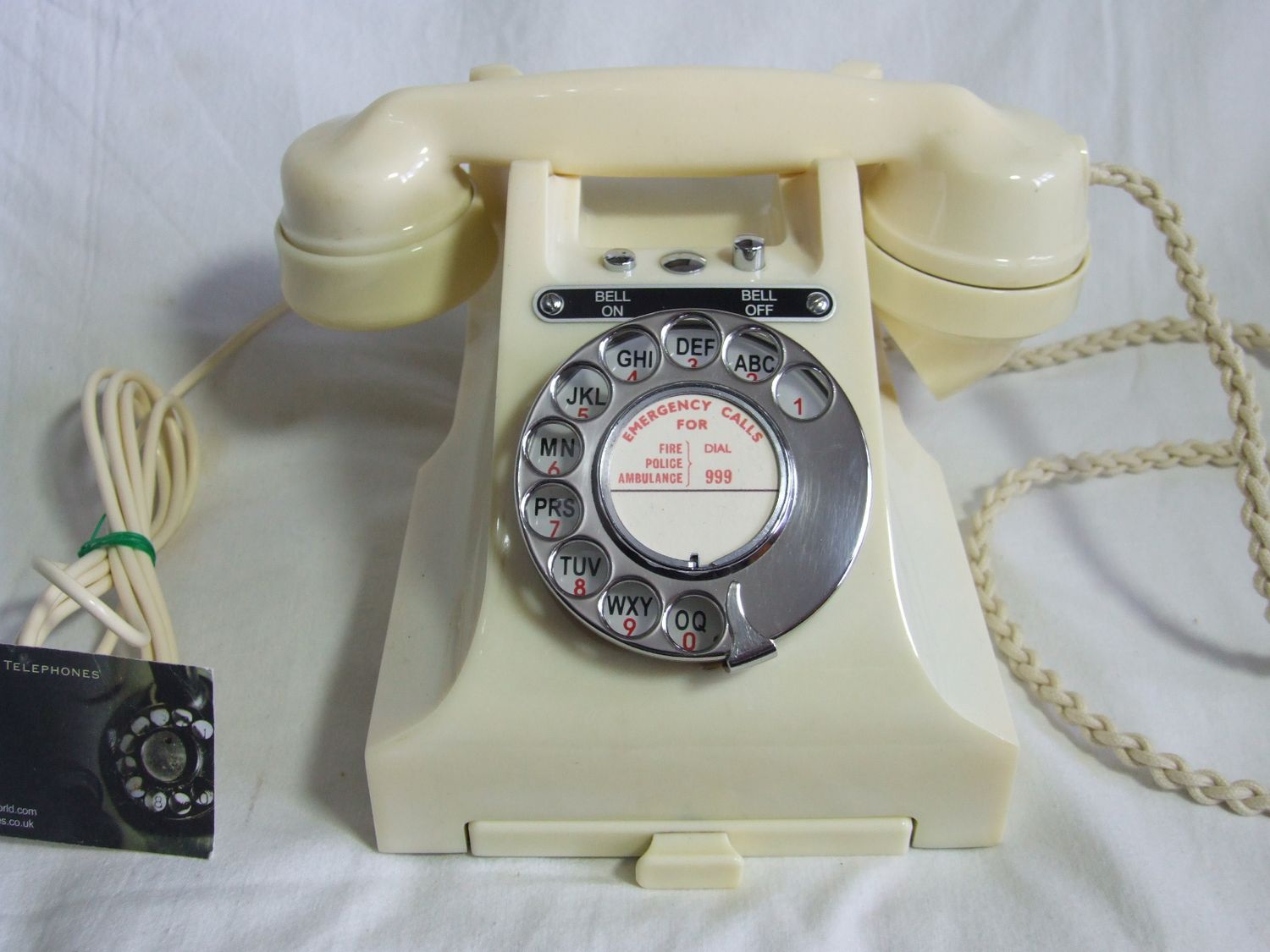Rare Ivory Bakelite 328 GPO Telephone 1956